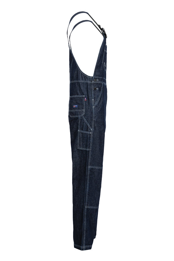 Classic Liberty Blue Denim Bib Overalls Men's Size 36 x 32 Carpenter Farmer  | eBay