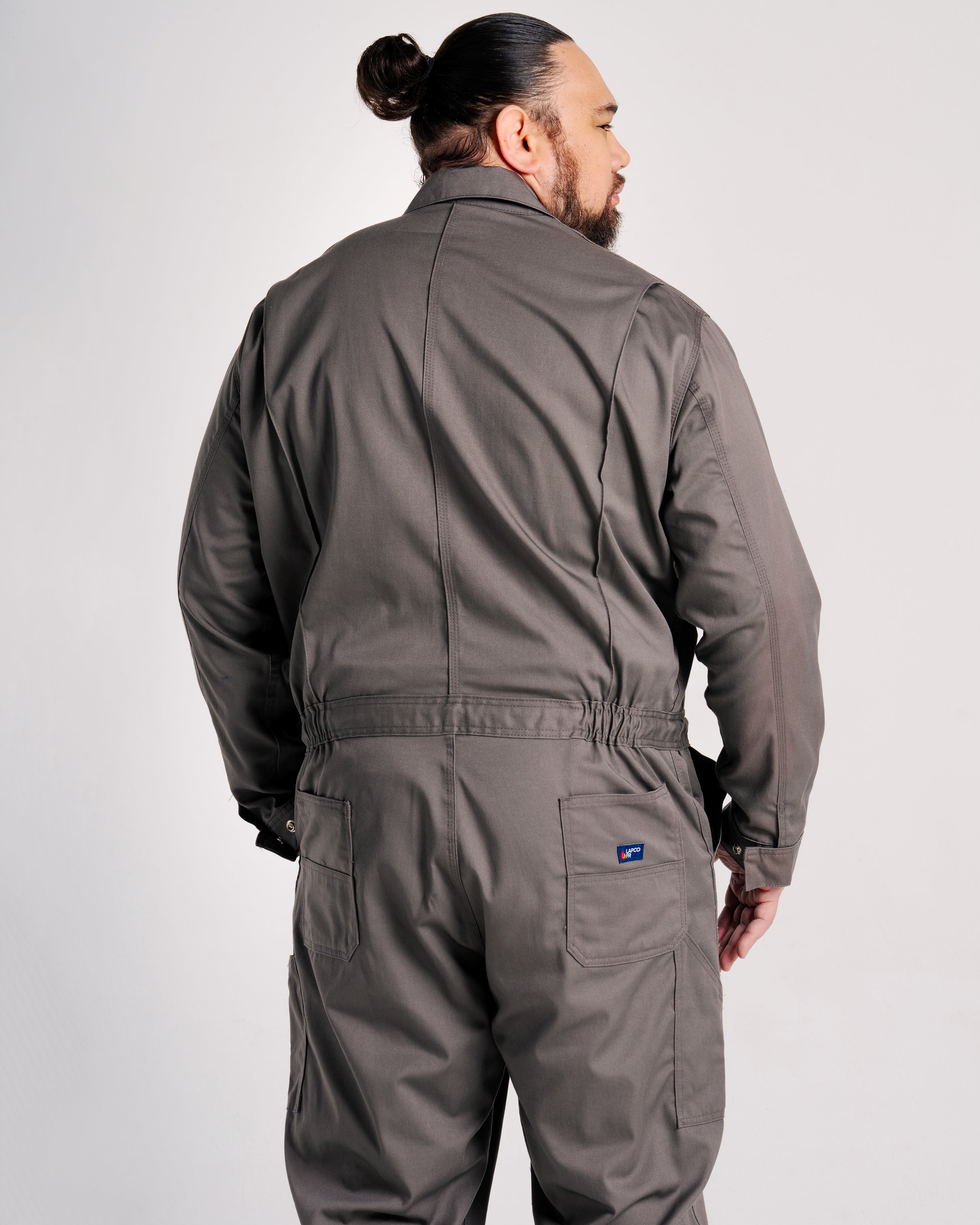 FR Deluxe Coverall | 7oz. 100% Cotton | Gray