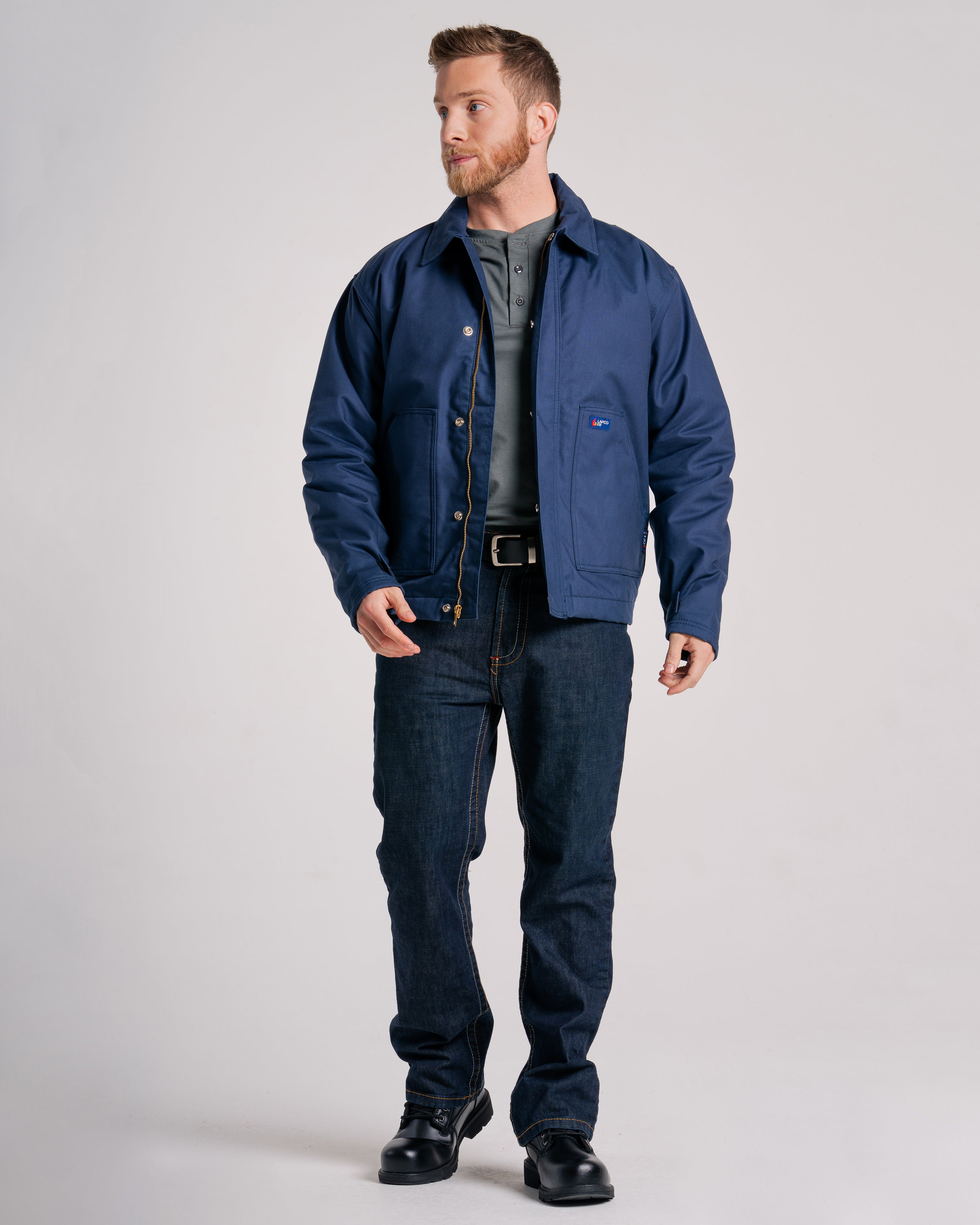 FR Jacket with Windshield Technology | Navy