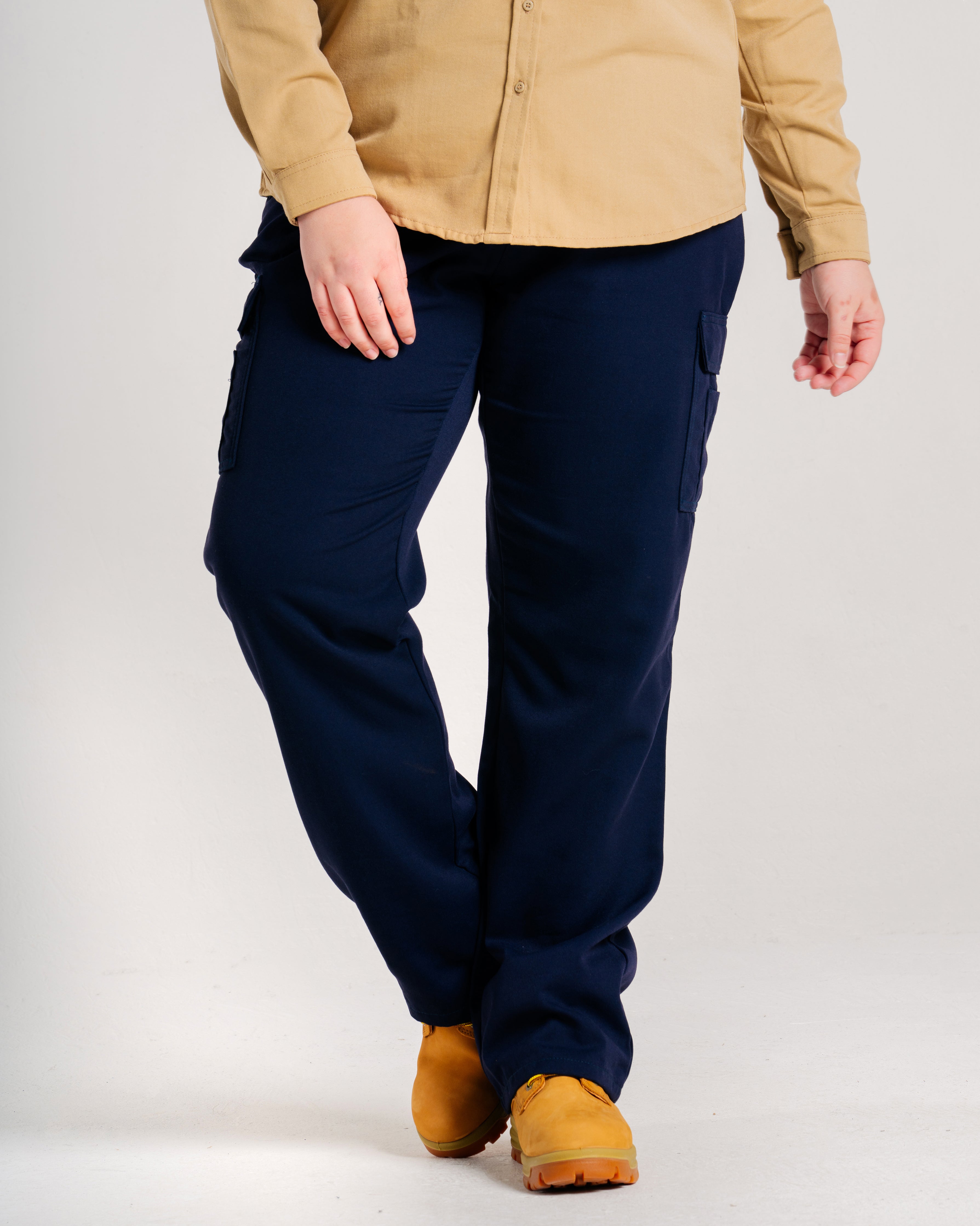 Ladies FR DH Cargo Pants | made with 6.5oz. Westex® DH | Navy