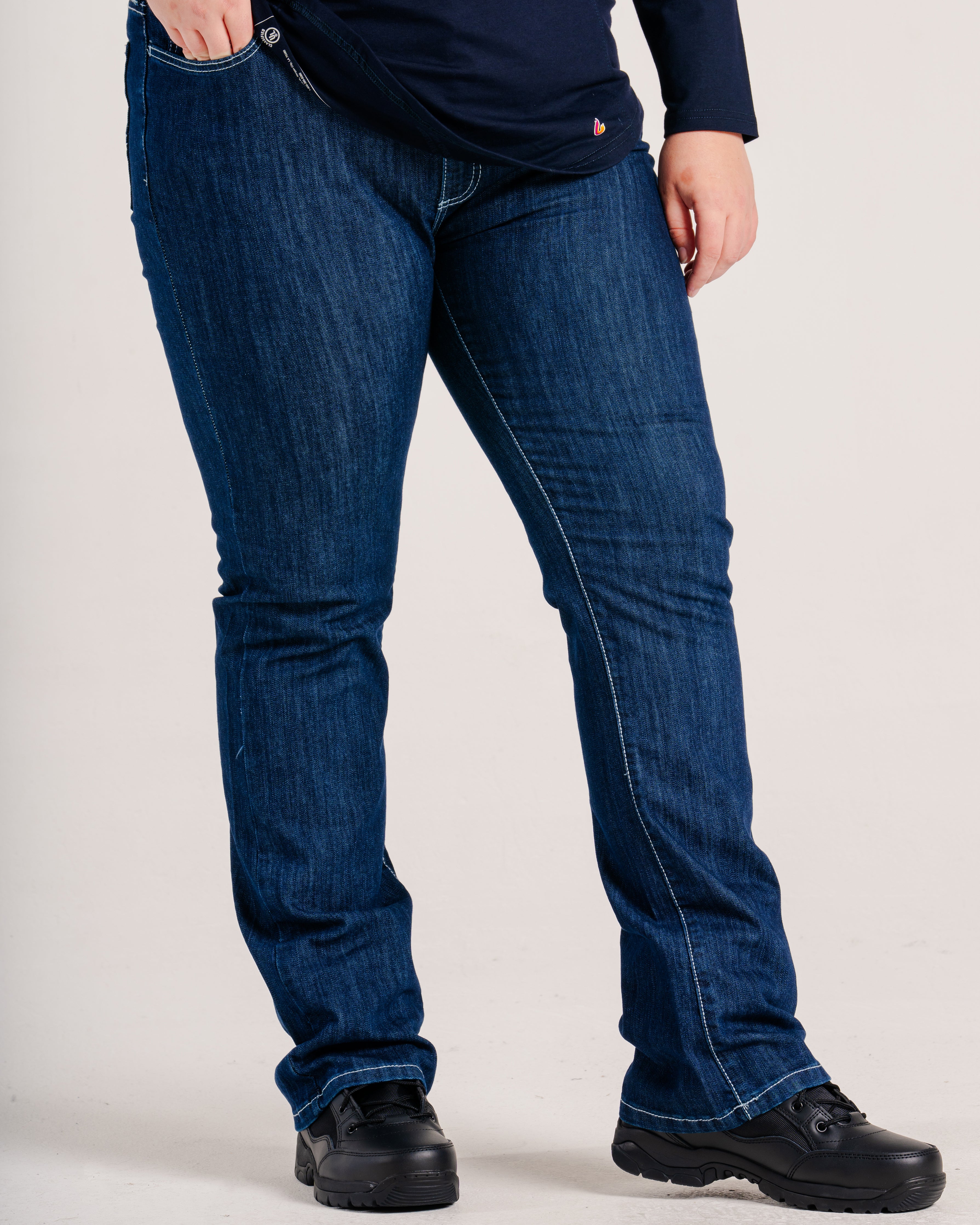 Ladies FR Comfort Stretch Jeans | 11oz. Cotton Stretch Blend