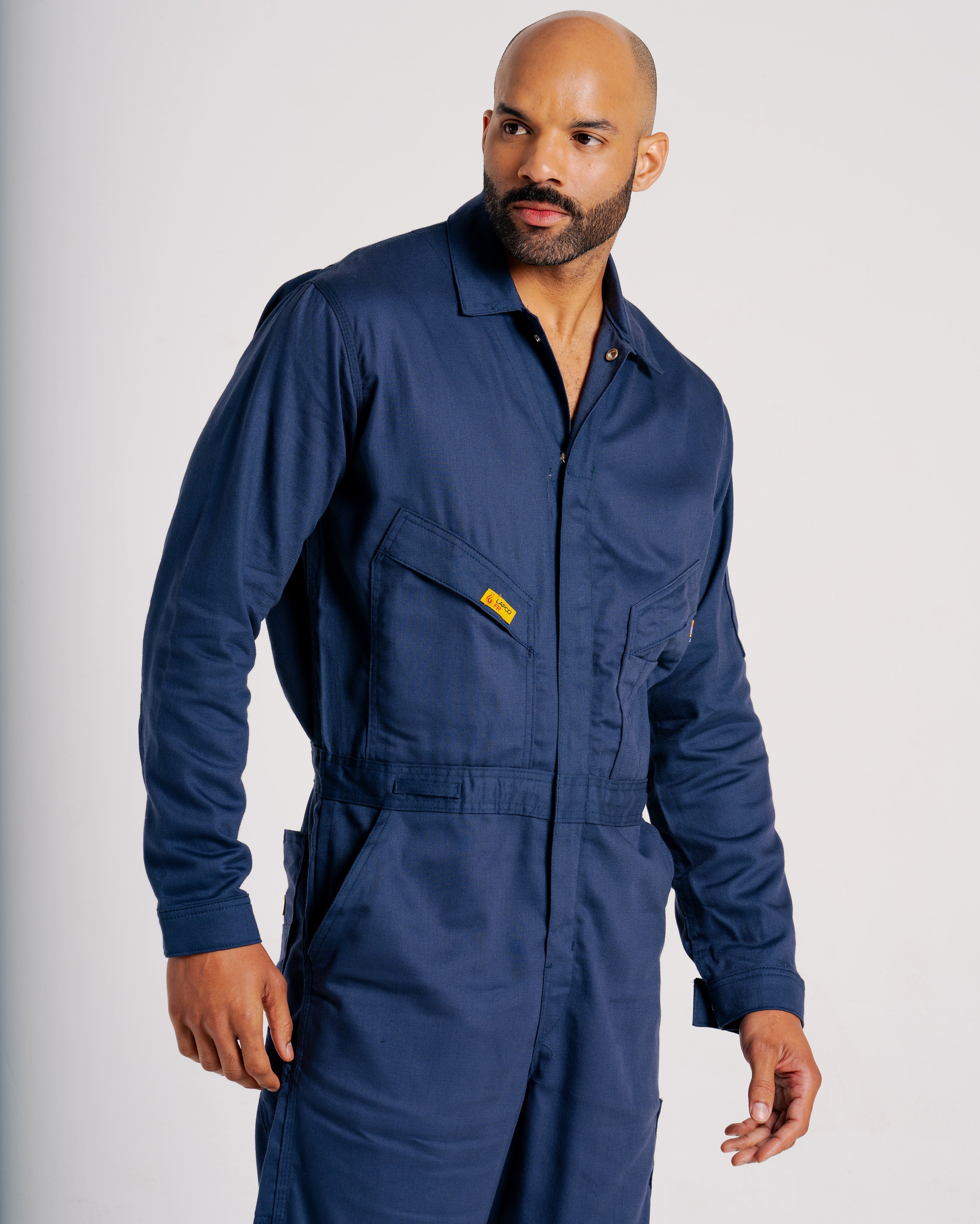 FR Deluxe Lightweight Coveralls | 6oz. 88/12 Blend | Navy