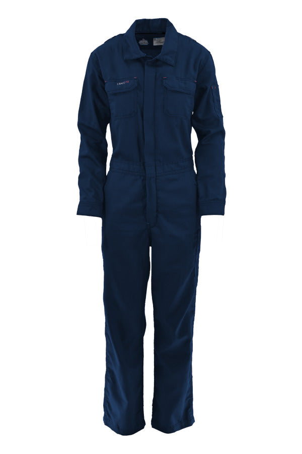 Ladies FR Modern Coveralls | 5oz. TecaSafe One® Inherent | Denim Navy