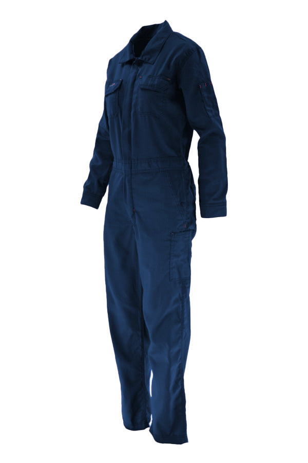 Ladies FR Modern Coveralls | 5oz. TecaSafe One® Inherent | Denim Navy