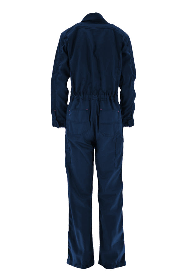 Ladies FR Modern Coveralls | 5oz. TecaSafe One® Inherent | Denim Navy