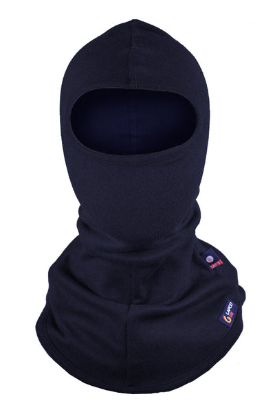 Rasco FR Black Fleece Hat with Face Cover BFH32 Black / NFH31 Navy