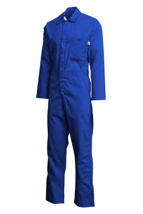 FR Economy Coveralls | 7oz. 100% Cotton | Royal – www.lapco.com