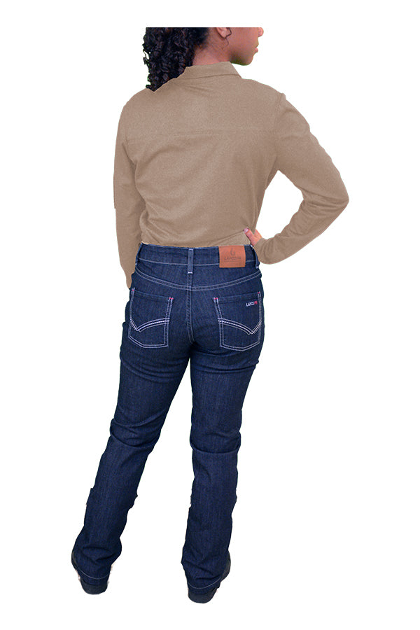 Ladies FR Comfort Stretch Jeans  11oz. Cotton Stretch Blend - FR Depot