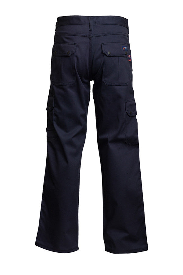 Caution 100% Cotton Taped Cargo Trousers - Navy